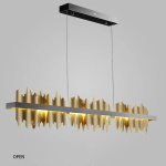 The New Postmodern Villa Compound Floor in The Mountains The Sitting Room The Bedroom Black Droplight Lamps And Lanterns - Image 4