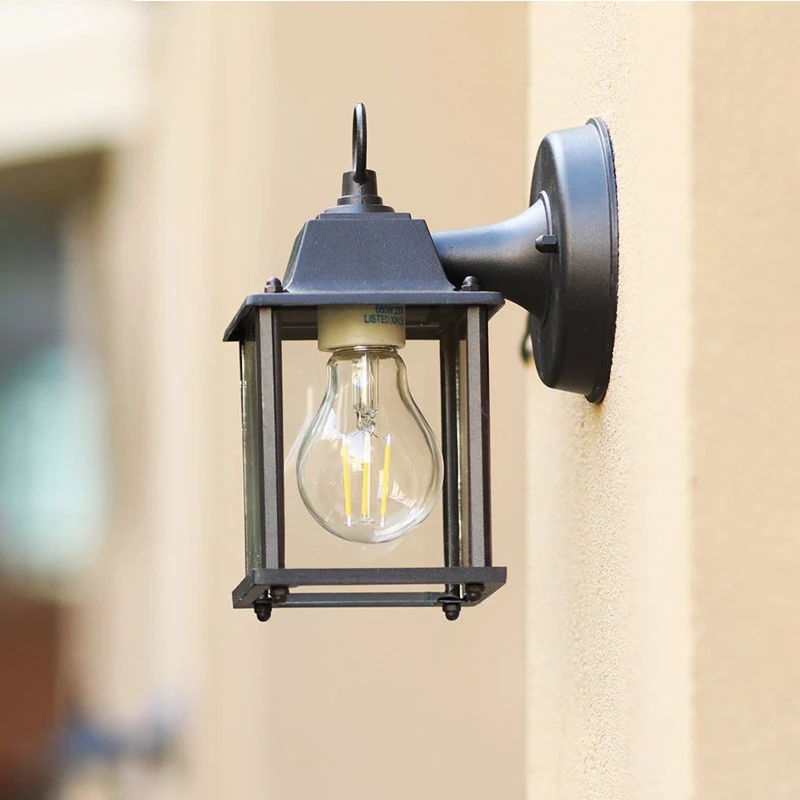 Retro Outdoor Wall Light Villa Garden Porch Wall Waterproof Lighting Courtyard Corridor Aisel Balcony Vintage E27 Fixtures - Image 3
