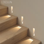COOJUN Recessed LED Wall Lamp Frameless Downlight Step Staircase Light Aisle Corridor Lamp Wall Stairs Indoor Lighting AC85-240V - Image 6