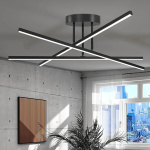 2024 new ceiling lamp Nordic modern LED lamp living room dining room bedroom lights ceiling chandelier - Image 5