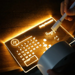 Creative LED Note Board Night Light USB Rewritable Message Board Warm Soft Light For Children Girlfriend Decoration Night Lamp - Image 2