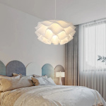 Modern Creative Led Pendant Lamps Bedroom Dining Table White Flower Chandeliers Living Room Home Decor Light Indoor Fixture 2024 - Image 4