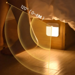 Motion Sensor Led Light Usb Charging Square Lamp for Bedroom Kitchen Stair Hallway Wardrobe Cupboard Lighting - Image 2