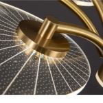 Post-modern Simple Living Room Nordic Acrylic Chandelier Warm Atmosphere Pendant Light for Bedroom Study Room - Image 6