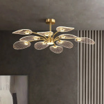 Post-modern Simple Living Room Nordic Acrylic Chandelier Warm Atmosphere Pendant Light for Bedroom Study Room - Image 5