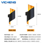 Spiral Design LED Wall Lamp 10W Indoor Wall Lights Waterproof Outdoor Modern Nordic Sconce Lamp Interior Wall Light Home Decor - Image 2