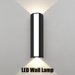 1PCS LED Wall Lamp AC85-265V Indoor Outdoor Wall Light 10W Waterproof For Bathroom Porch Kitchen Bedroom Corridor Living Room