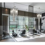 Modern Led Lights Ceiling Pendant Light for Of Artistic Customization Aluminum Pendant Lighting Fixture Tassel Living Room - Image 4