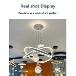 Modern Minimalist Restaurant Chandeliers Dining Table Lamps Bar Tables Bedroom Chandeliers Living Room Lighting Fixtures - Image 4