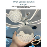 Modern Minimalist Restaurant Chandeliers Dining Table Lamps Bar Tables Bedroom Chandeliers Living Room Lighting Fixtures - Image 5