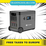 2500W PV MPPT Controller Lifepo4 Lithium Battery Emergency Panel Complet Solar System Generator Portable Power Station