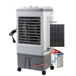 Solar Panel Powered DC Rechargeable Portable Air Conditioning Vertical Air Conditioning Household Air Cooler 25/40/50 L