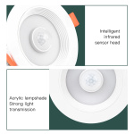 PIR Motion Sensor Spot LED Downlight Lamparas 5W 10W 15W 20W Smart Home LED Spot Light For Livingroom Bedroom Hallway Stairs - Image 5