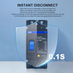 2P DC MCCB TOM7Z 1000V DC Solar Molded Case Circuit Breaker MCCB Overload Protection Switch Protector for Solar Photovoltaic PV - Image 5