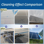 Photovoltaic Cleaning Robot Photovoltaic Cleaning Machine Solar Panel Cleaning Equipment Water Washing PV Robot Cleaner Tool Kit - Image 5