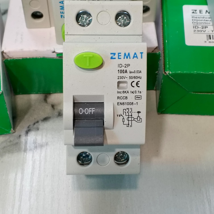100Amps Rccb Residual Current Circuit Breaker 6k 0.03A - Image 1