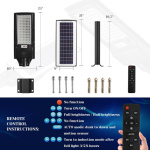 350Watts Outdoor All In One Solar Led Street Light - Image 2
