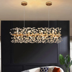 Modern Nordic Chandelier Bulb Led Pendant Light Decorative Hanging Crystal Chandelier for Living, bedroom, Dining e.t.c - Image 4