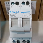 Rail Mounted 63amps 2Pole Single phase Manual Change Over Switch.