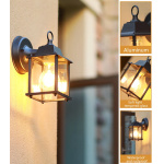 Retro Outdoor Wall Light Villa Garden Porch Wall Waterproof Lighting Courtyard Corridor Aisel Balcony Vintage E27 Fixtures - Image 5