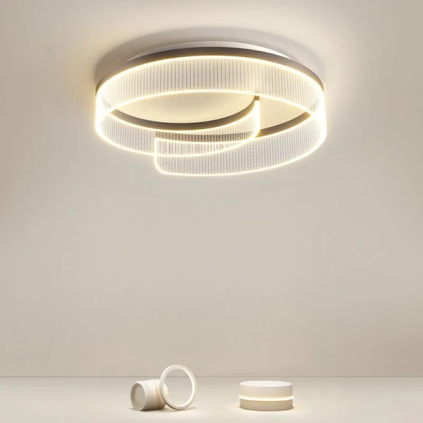 Cream style full spectrum eye protection light ceiling light LED modern minimalist children's room bedroom lighting fixtures
