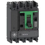 New C40F42D400 schneider original Circuit breaker ComPacT NSX400F, 36kA at 415VAC, MicroLogic 2.3 trip unit 400A, 4 poles 4d