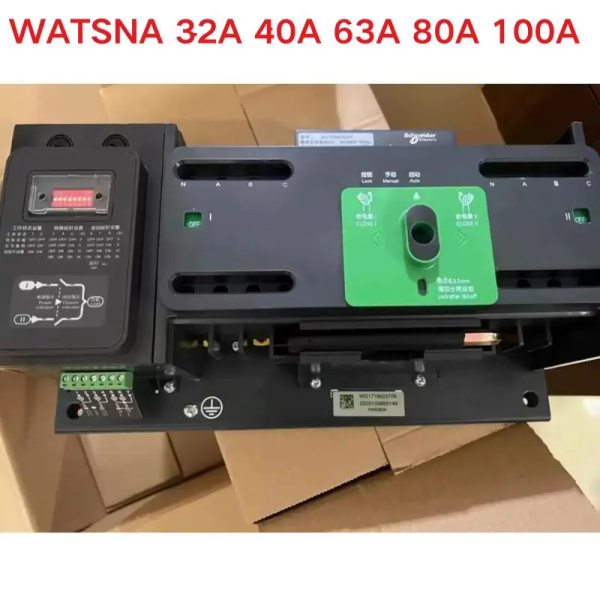 Used Schneider Dual Power Automatic Transfer Switch WATSNA 32A 40A 63A 80A 100A Functional test OK Please inquire about the pric