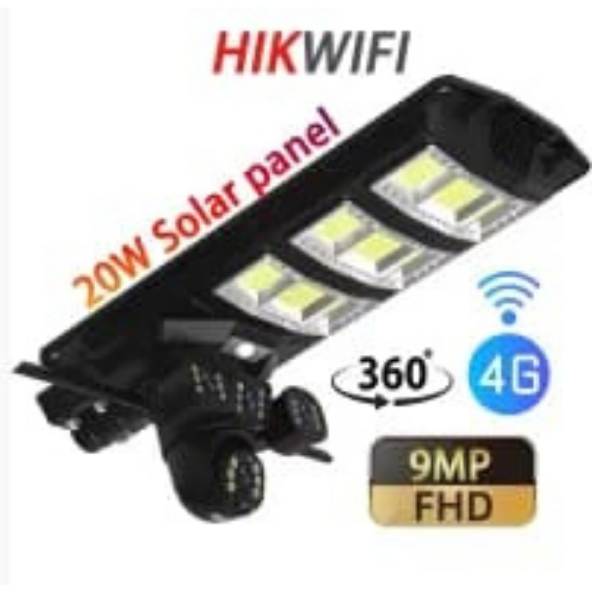 450Watts Solar Light With Camera 3 videos - Image 1