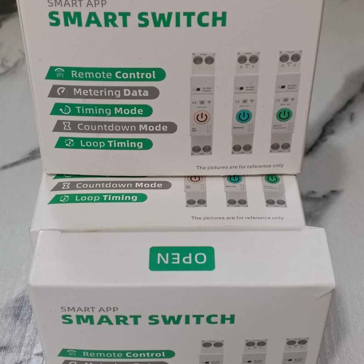 63Amps 1P N WiFi Switch Energy Meter Kwh Metering Monitoring Circuit Breaker Timer Relay Mcb Tuya SmartLife. - Image 4