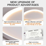 Beautiful Pop Modern Ceiling Led Light with Remote control - Image 2