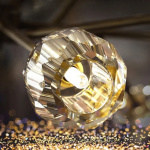 Decorative Led Iron Pendant Light Golden Bedroom, Living Room Modern Ceiling Chandelier - Image 4