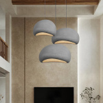 Japanese Websiabi Style Polyethylene Pendant Light Creative Design for any part of the house